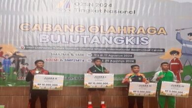 Photo of Bandung Sukses Hantarkan Atletnya Raih 4 Medali Emas pada Ajang O2SN Tingkat Nasional 2024 di Jakarta