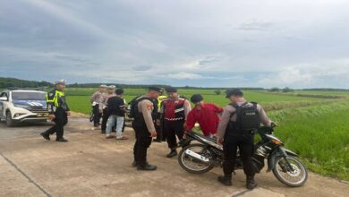 Photo of Antisipasi Balapan Liar, Polres Lampung Utara Gelar Razia