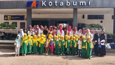 Photo of Wisata Edukasi TK. ABA 3 Kembang Tanjung Abung Selatan Naik Kereta Api