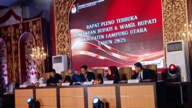 Photo of Rapat Pleno Terbuka Penetapan Bupati dan Wakil Bupati Terpilih Kabupaten Lampung Utara Tahun 2025
