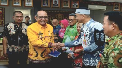 Photo of Pj. Bupati Lampung Utara Pimpin Rapat Penyerahan Rekomendasi LHP Kinerja BPK dan LHP Inspektorat Provinsi Lampung Tahun Anggaran 2024.