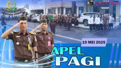 Photo of Apel Pagi Kejaksanaan Negeri Lampung Utara