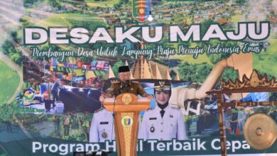Photo of Gubernur Lampung Launching Program “Desaku Maju” di Desa Wonomarto, Kabupaten Lampung Utara