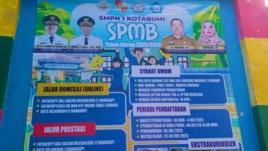Photo of SPMB Resmi Gantikan PPDB, SMPN 1 Kotabumi Lampung Utara Mulai Laksanakan Penerimaan Murid Baru Tahun Ajaran 2025/2026