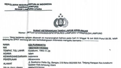 Photo of Berita Kehilangan