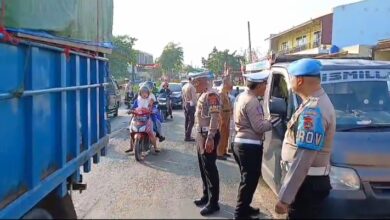 Photo of Polres Lampung Utara Gelar Operasi Lalu Lintas di Jalinsum, Puluhan Kendaraan Terjaring