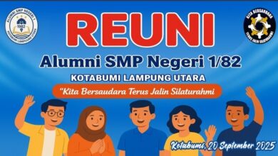 Photo of Reuni ke-43 Alumni SMPN 1 Angkatan 1982: Nostalgia dan Silaturahmi