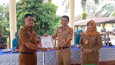 Photo of Pisah Sambut Camat Abung Semuli, Suasana Hangat Warnai Serah Terima Jabatan